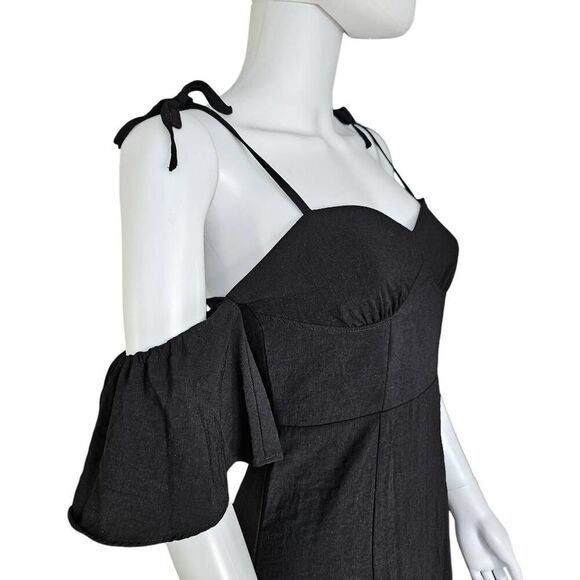 goth off-the-shoulder bustier dress - Picture 4 of 7